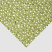Sneeuwklokjes Groene Lente Pasen Tissuepapier (Detail)
