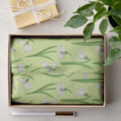 Sneeuwklokjes op honingdauw tissuepapier (Geschenk)