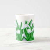 Sneeuwklokjes Porselein Kop (Voorkant)