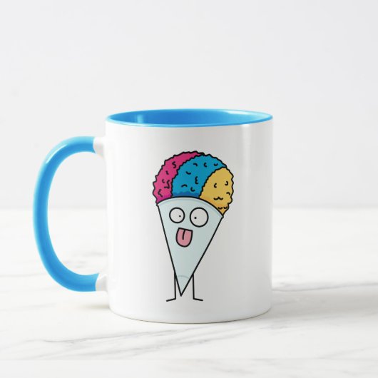 Sneeuwkloon ventilatorijstroop zoete smaak mok (Links)