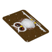  sneeuwknobbel Holiday Magnet Magneet (Rechterzijde)
