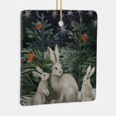 Sneeuwknollen voor feestdagen, speciaal gepersonal keramisch ornament (Rechts)