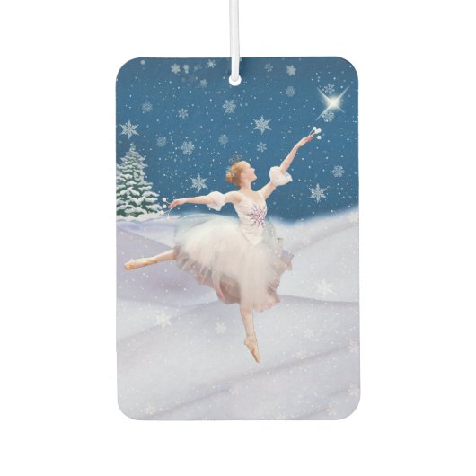 Sneeuwkoningin Ballerina en Ster Luchtverfrisser (Voorkant)