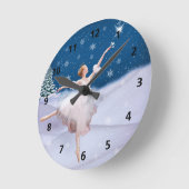 Sneeuwkoningin Ballerina klok (Hoek)