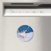 Sneeuwkoningin ballerina magneet (Insitu (Vaatwasser))