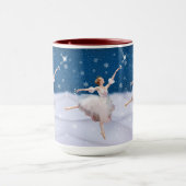 Sneeuwkoningin Ballerina, Star, Snowflakes, Mok (Midden)