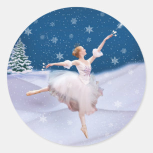 Sneeuwkoningin Ballerina Stickers