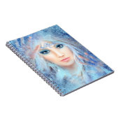 Sneeuwkoningin. De wintermooie vrouw. Notitieboek (Rechterzijde)