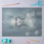 Sneeuwkoningin Enchantress Gothic Winter Decoupage Tissuepapier (Craft)