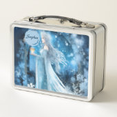 Sneeuwkoningin Fantasy Art - Mystieke Winter Godin (Achterkant)