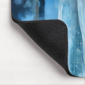 Sneeuwkoningin Fantasy Art - Mystieke Winter Godin Muismat (Hoek)