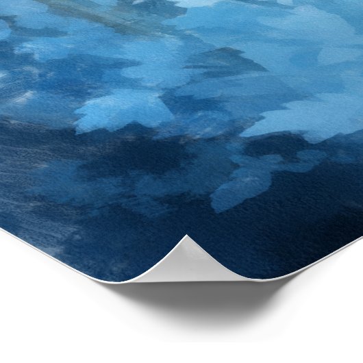 Sneeuwkoningin Fantasy Art - Mystieke Winter Godin Poster (Hoek)