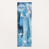 Sneeuwkoningin Fantasy Art - Mystieke Winter Godin Yogamat (Voorkant)