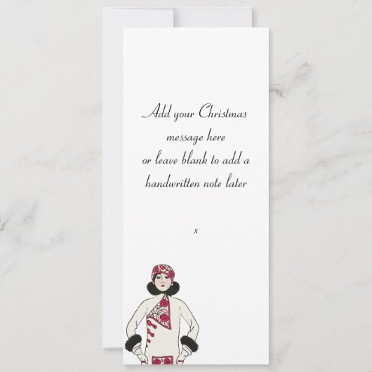  Sneeuwkoningin Kerst (Achterkant)