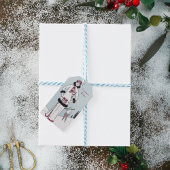  Sneeuwkoningin Kerst Cadeaulabel