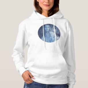 Sneeuwkoningin met kerstcadeaus hoodie