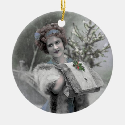 Sneeuwkoningin - Ornament (Aanpassen) (Voorkant)
