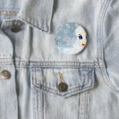 Sneeuwkoningin Ronde Button 5,7 Cm (In situ)