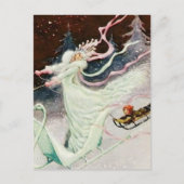  sneeuwkoningin Rudolf Koivu Briefkaart (Voorkant)