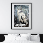 Sneeuwkoningin Winter Raven Decoupage Tissuepapier