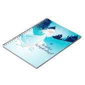 Sneeuwkoningin Winter Wonderland spiraaltijdschrif Notitieboek (Linkerzijde)