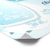 Sneeuwkoninginnenbord Poster (Hoek)