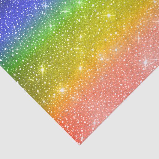 Sneeuwkraakbeugel met regenboogstrips LGBT Tissuepapier (Detail)