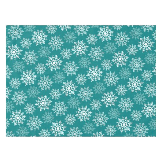 Sneeuwkraan - kerstdecor - tafelkledij tafelkleed (Voorkant (Horizontaal))