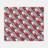 Sneeuwkracht Fleece Deken (Voorkant (Horizontaal))