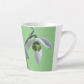 Sneeuwkraps. Green Latte Mok (Rechts)