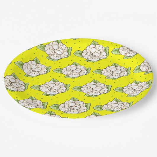 sneeuwkroon papieren bordje (Gekanteld)