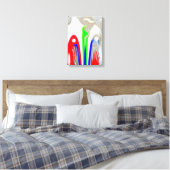 sneeuwkunst canvas afdruk (Insitu (Slaapkamer))