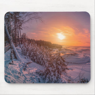 Sneeuwkust zee muismat