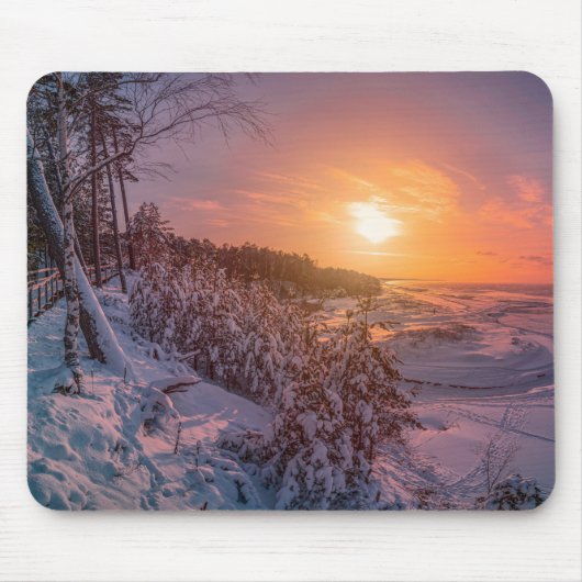 Sneeuwkust zee muismat (Voorkant)