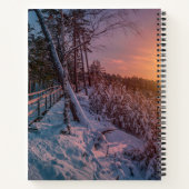 Sneeuwkust zee notitieboek (Achterkant)