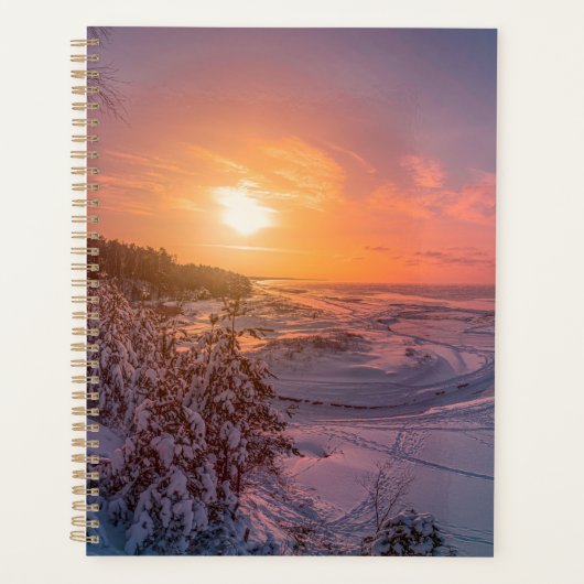 Sneeuwkust zee planner (Voorkant)