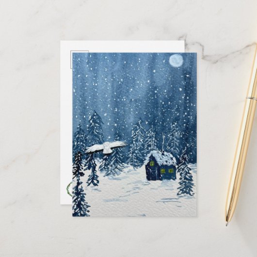 Sneeuwland Postkaart (Voorkant / Achterkant in situ)