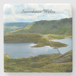 Sneeuwland Wales. Stenen Onderzetter