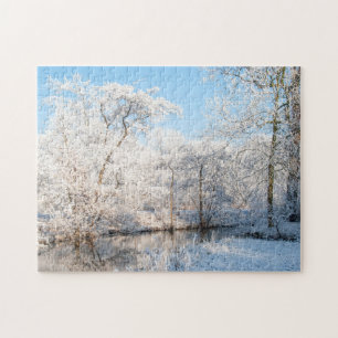 Sneeuwlandschap Foto, 252 stuks Jigsaw Puzzel