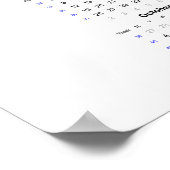 Sneeuwlandschap Kalender 2021 Poster (Hoek)