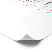Sneeuwlandschap kalender 2022 poster (Hoek)