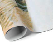 sneeuwlandschap met herten cadeaupapier (Rol Hoek)