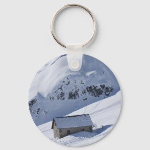 sneeuwlandschap sleutelhanger