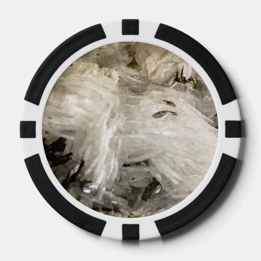 Sneeuwlandschap van kristallen poker chips (Voorkant)