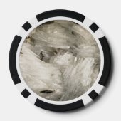 Sneeuwlandschap van kristallen poker chips (Achterkant)