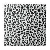 Sneeuwleopard-afdruk Aangepast Tegeltje (Voorkant)