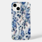 Sneeuwleopard Animal Print Skin Patroon Case-Mate iPhone Case (Achterkant)