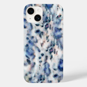 Sneeuwleopard Animal Print Skin Patroon Case-Mate iPhone 14 Hoesje