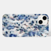 Sneeuwleopard Animal Print Skin Patroon Case-Mate iPhone Case (Achterkant (horizontaal))