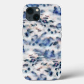 Sneeuwleopard Animal Print Skin Patroon Case-Mate iPhone Case (Achterkant)